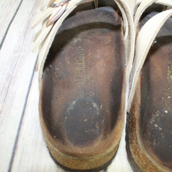 BIRKENSTOCK Mayari Toe Hug Slip-on Sandals Size 7 - Picture 8 of 9